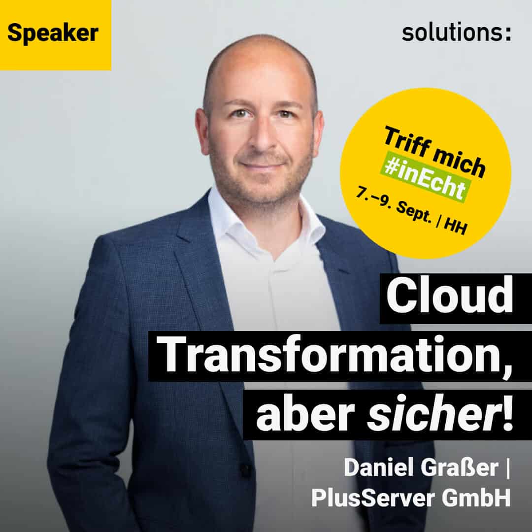 Daniel Graßer | Speaker | solutions 2022