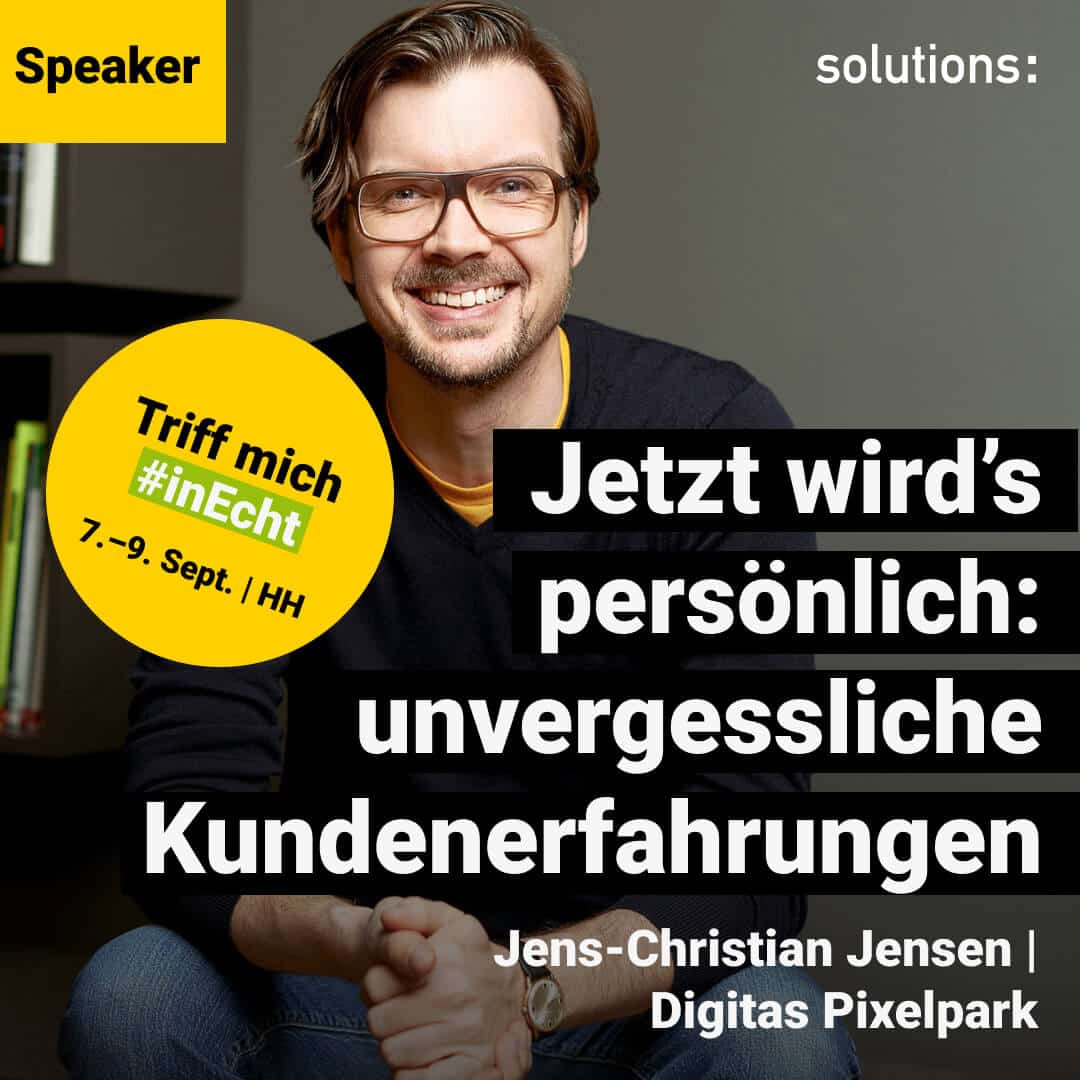 Jens-Christian Jensen | Speaker | solutions 2022 | SoMe