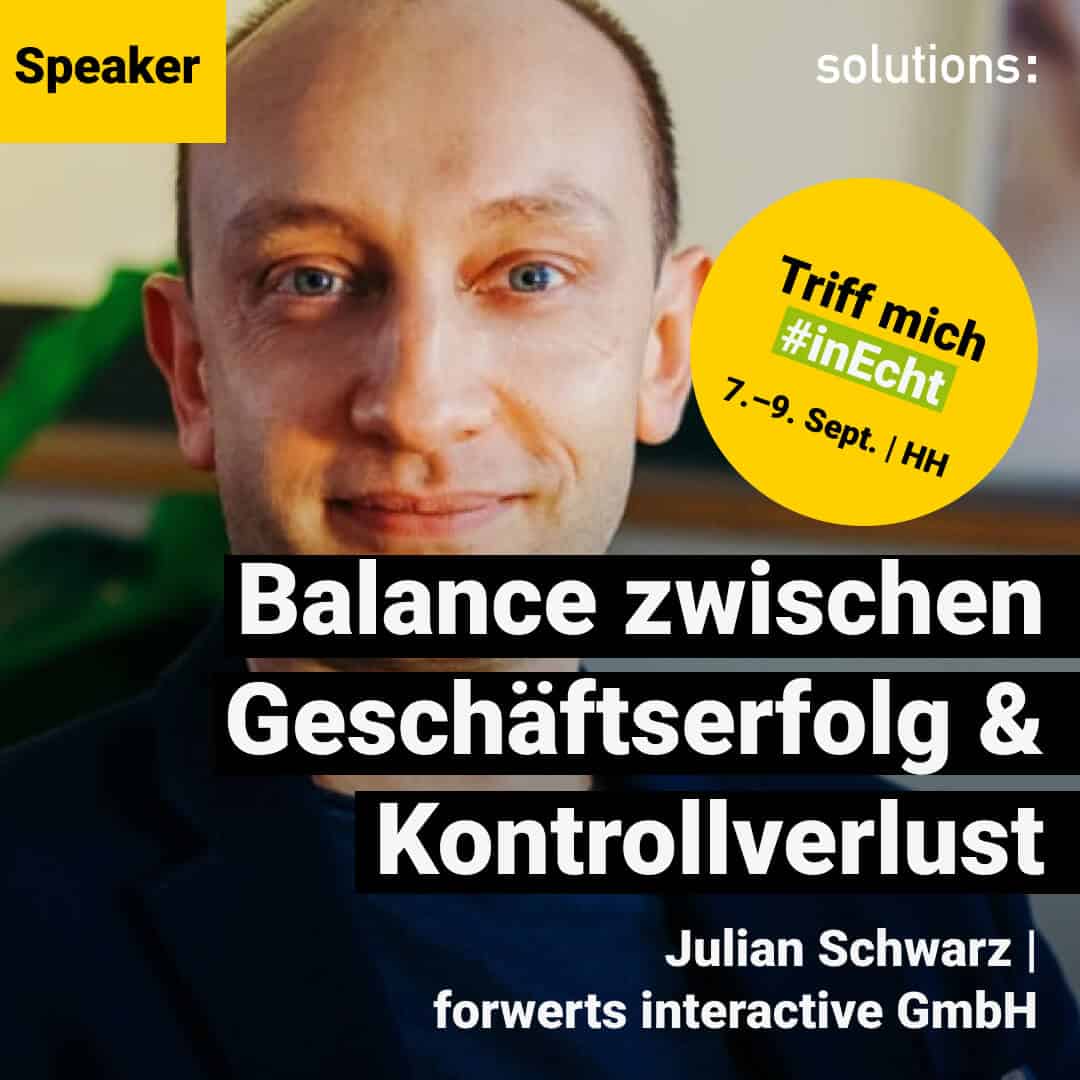 Julian Schwarz | Speaker | solutions 2022