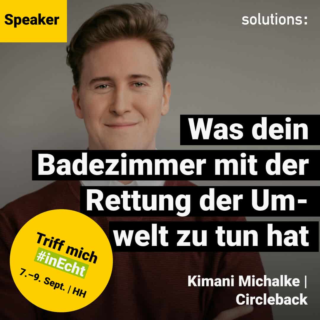 Kimani Michalke | Speaker | solutions 2022 | SoMe