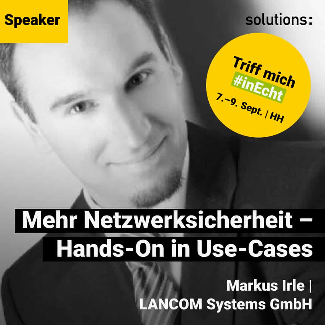 Markus Irle | Speaker | solutions 2022