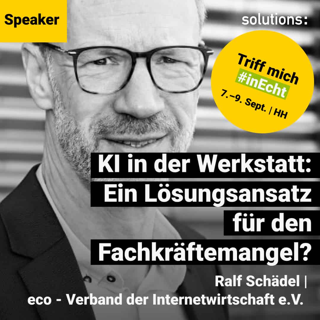 Ralf Schädel | Speaker | solutions 2022