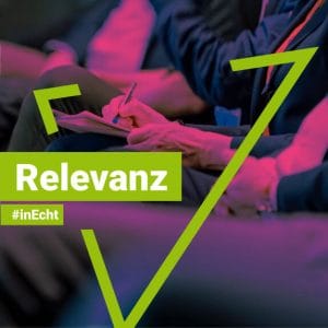 Relevanz - solutions: 2022 #inEcht