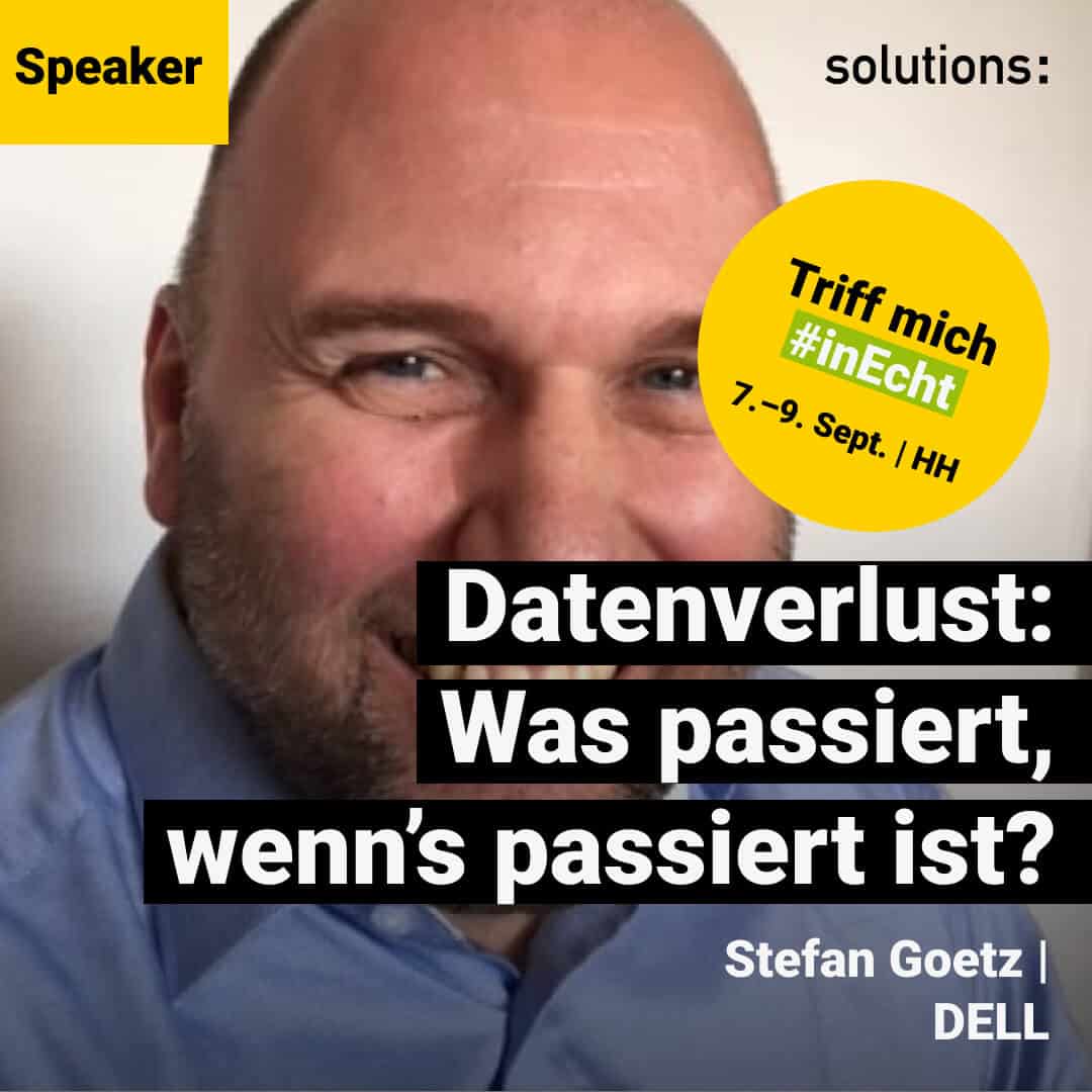 Stefan Goetz | Speaker | solutions 2022