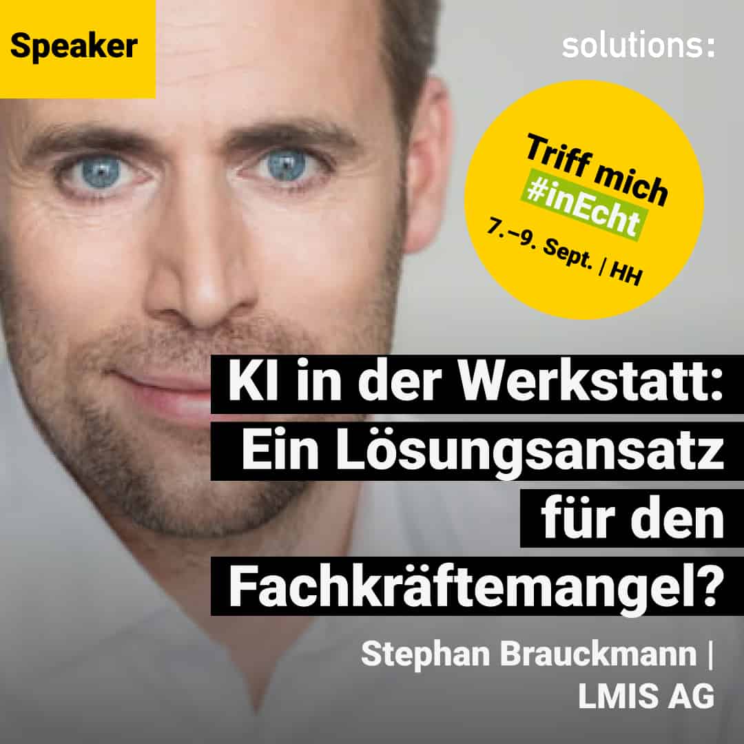 Stephan Brauckmann | Speaker | solutions 2022