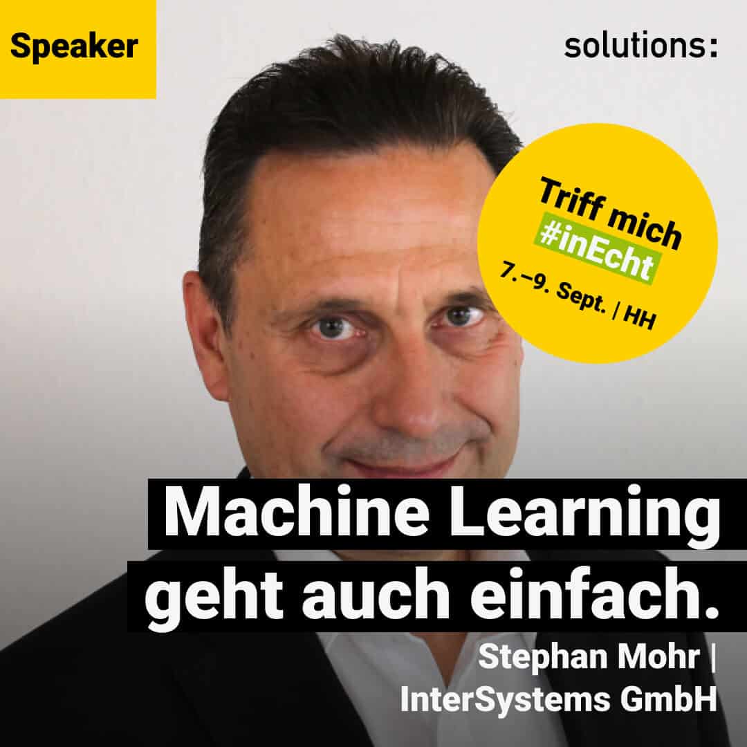 Stephan Mohr | Speaker | solutions 2022