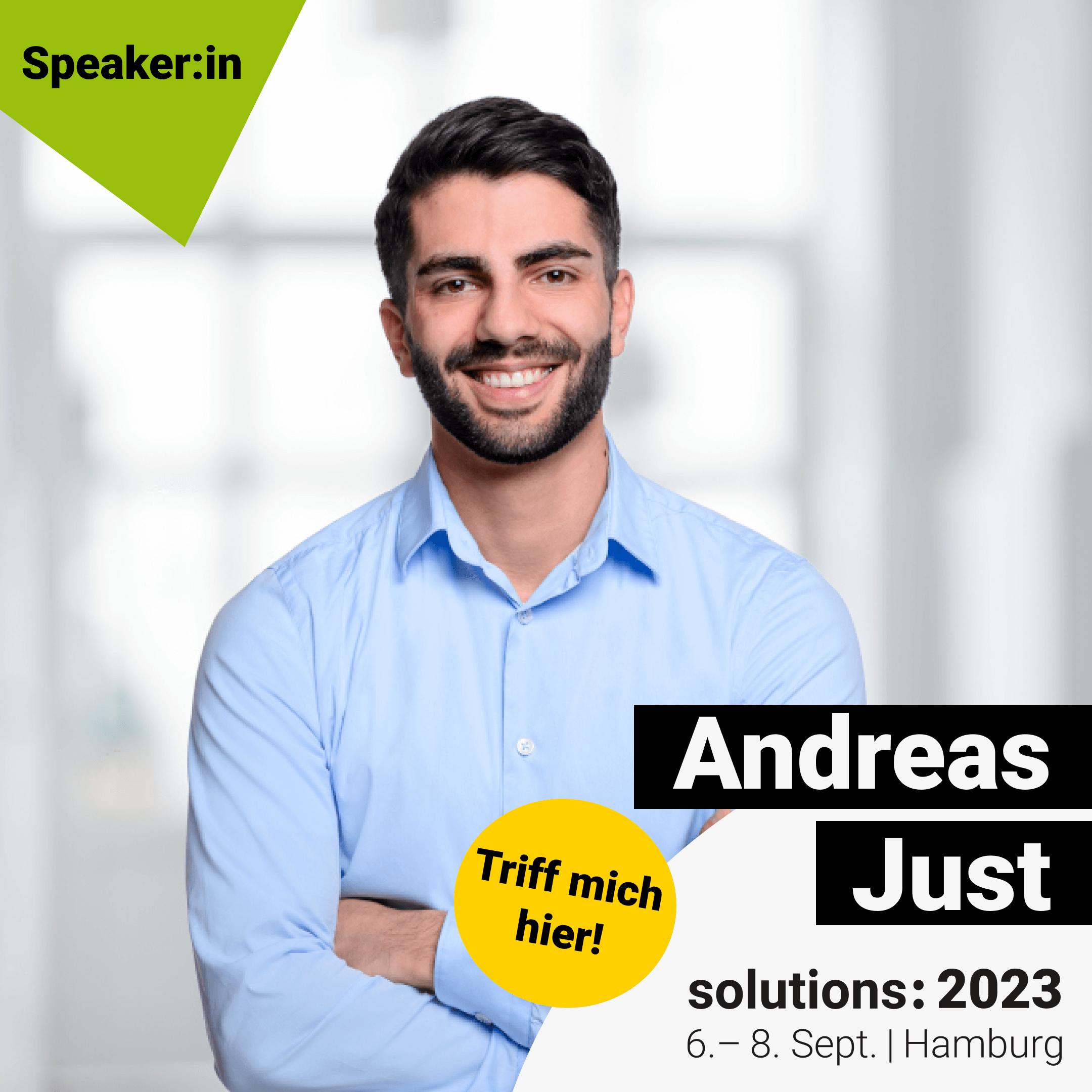 Image of Andreas Just - solutions: 2023