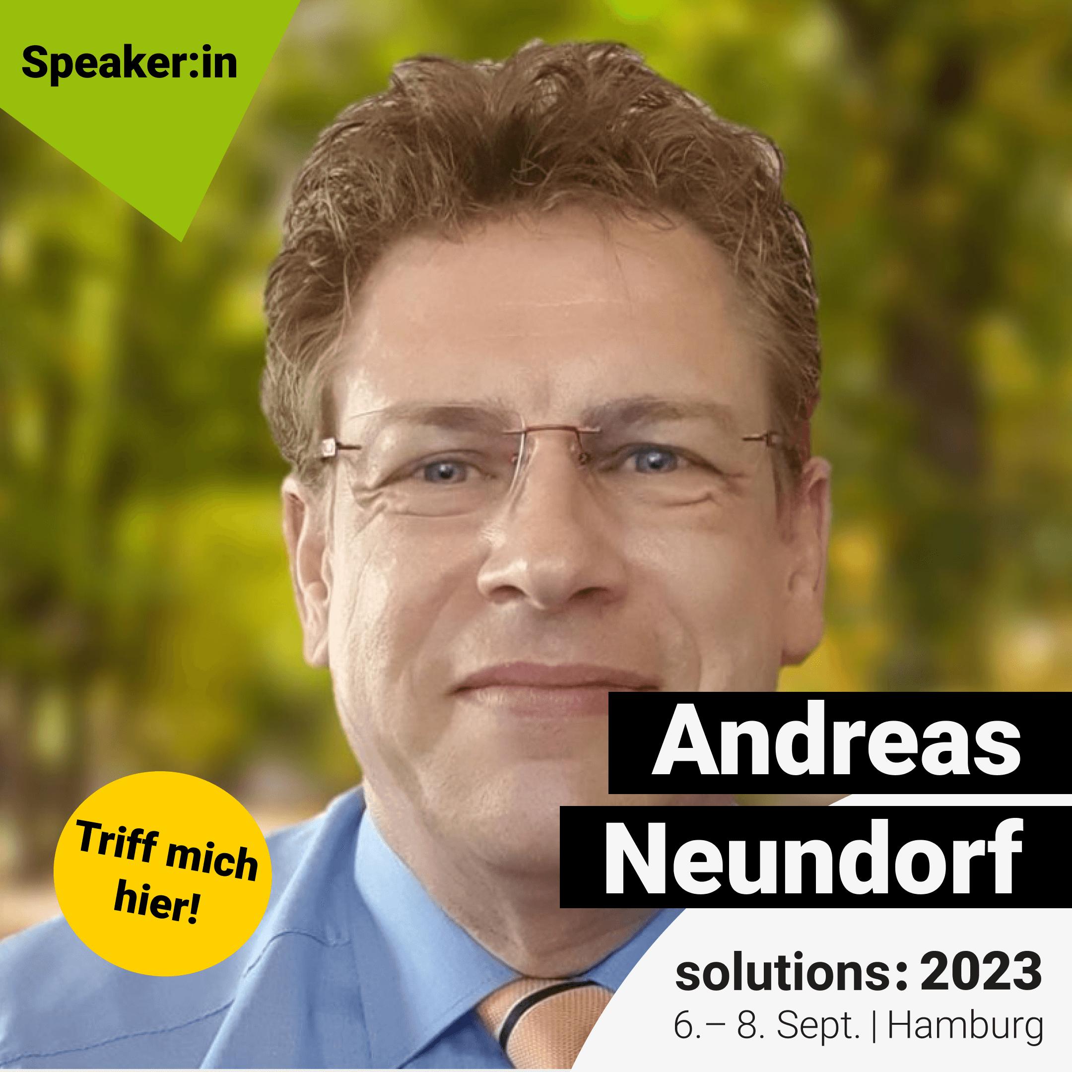 Image of Andreas Neundorf - solutions: 2023