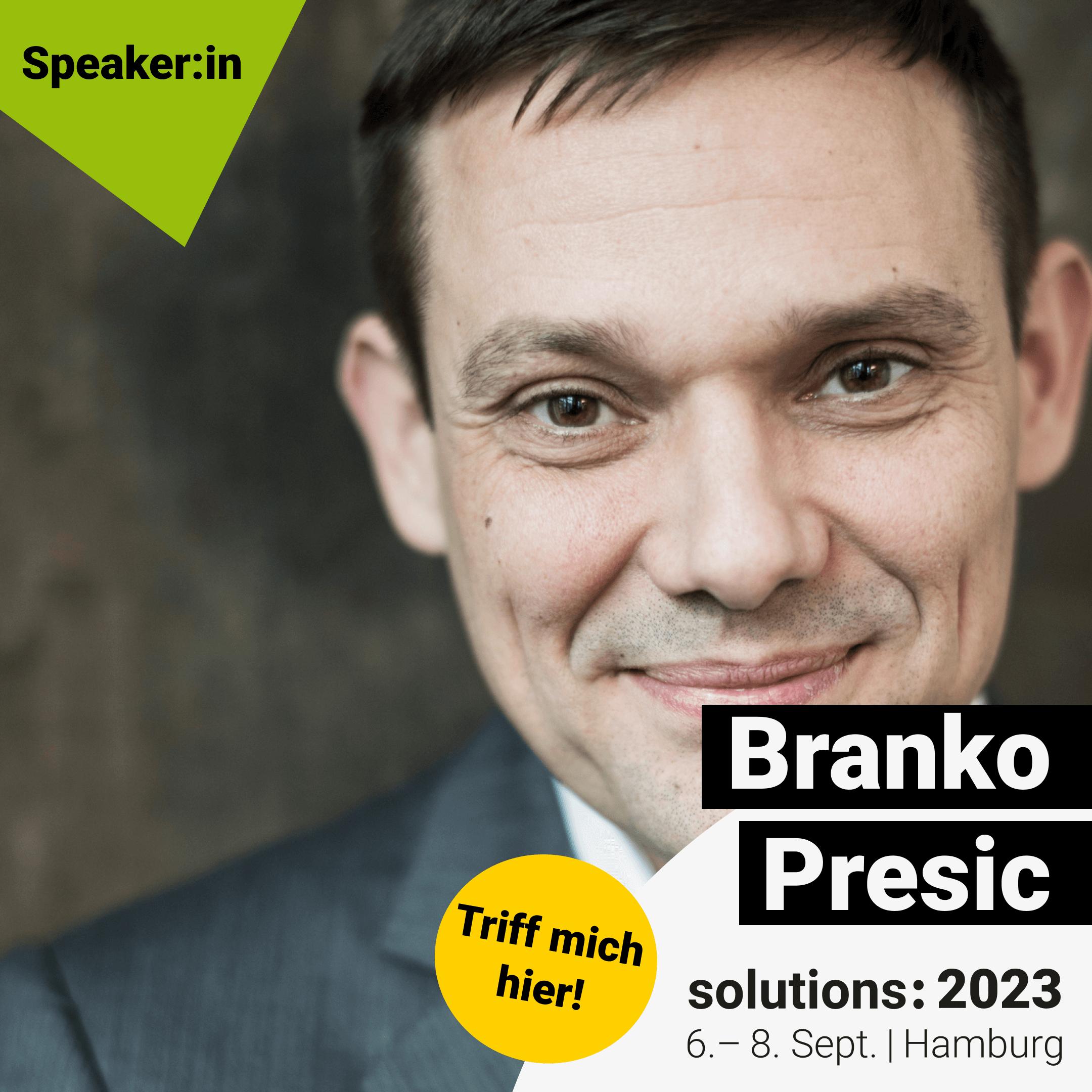 Image of Branko Presic - solutions: 2023