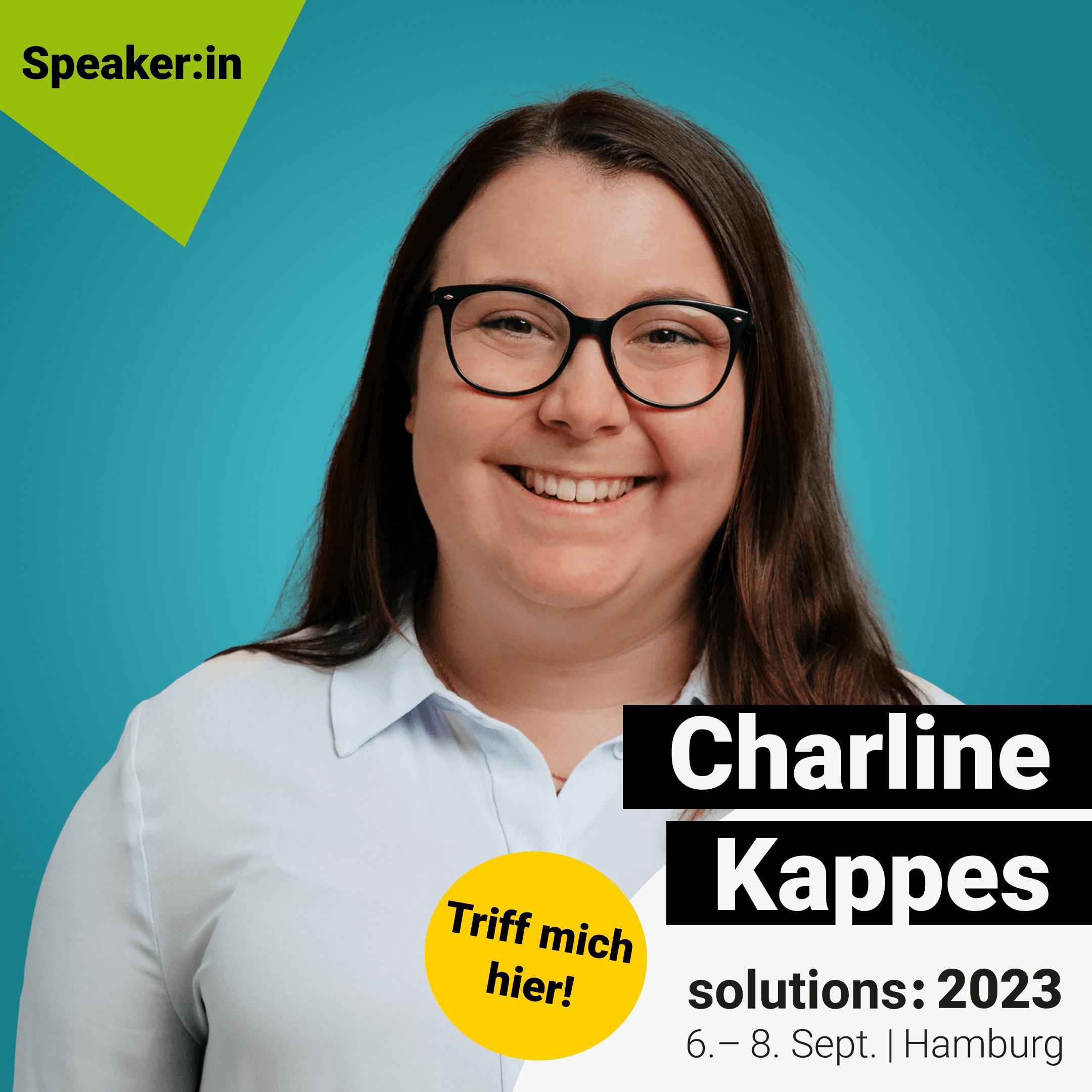 Image of Charline Kappes - solutions: 2023