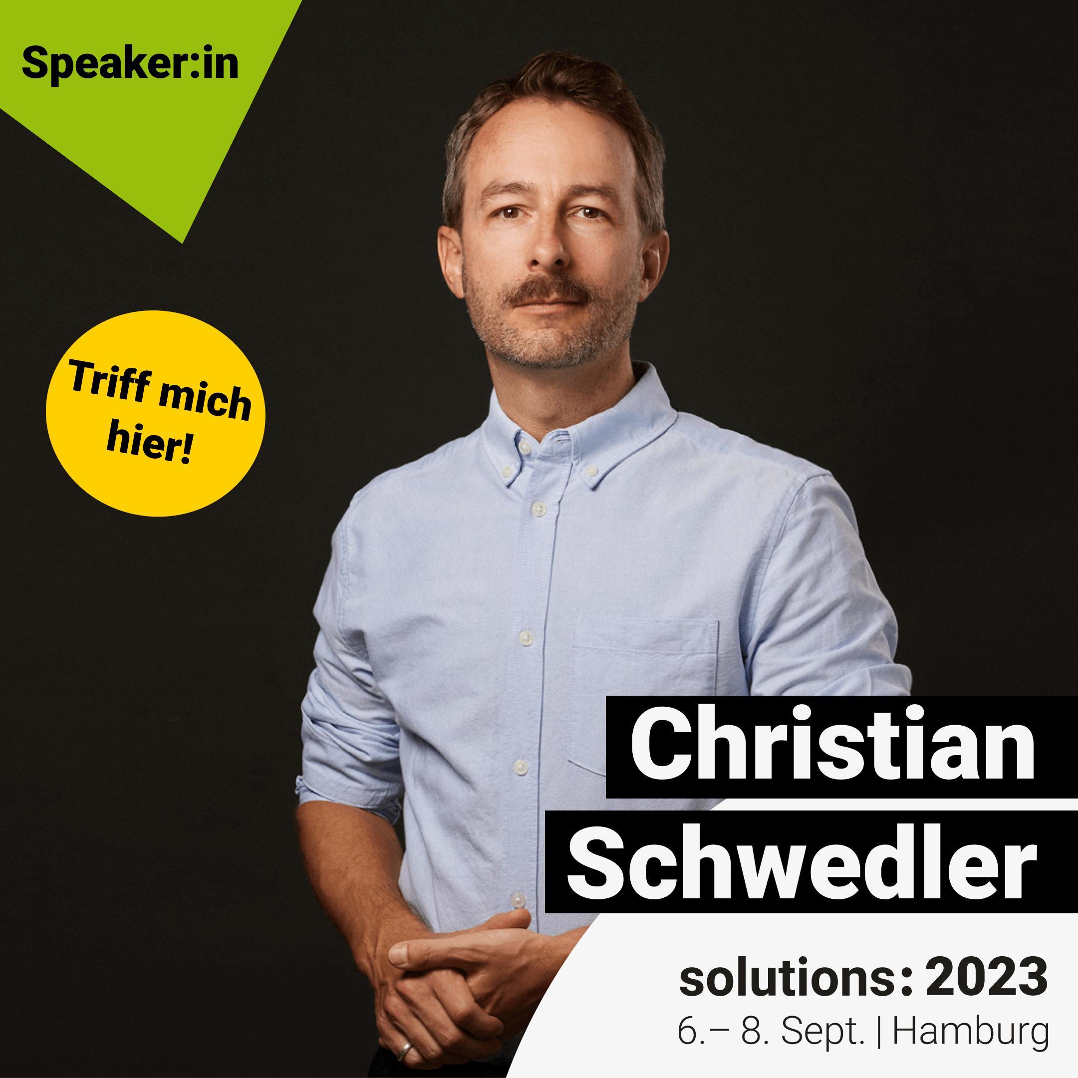 Image of Christian Schwedler - solutions: 2023