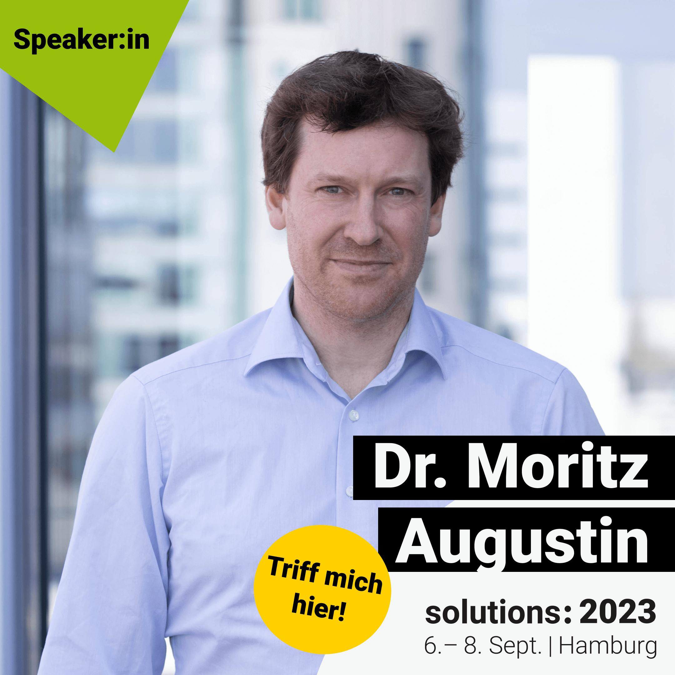 Image of Dr. Moritz Augustin - solutions: 2023