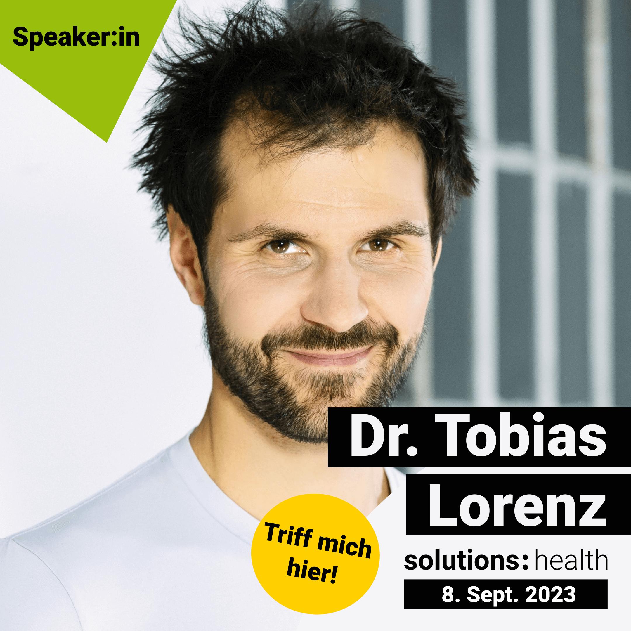 Image of Dr. Tobias Lorenz - solutions: 2023