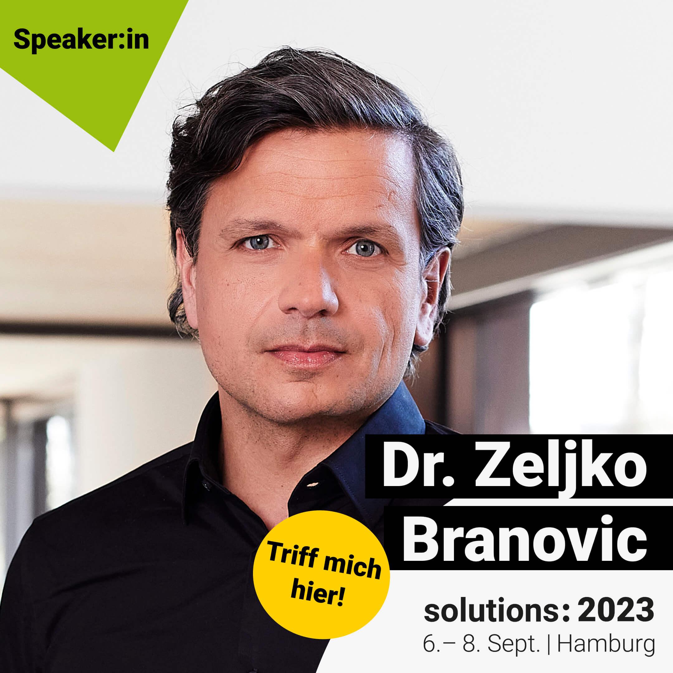 Image of Dr. Zeljko Branovic - solutions: 2023