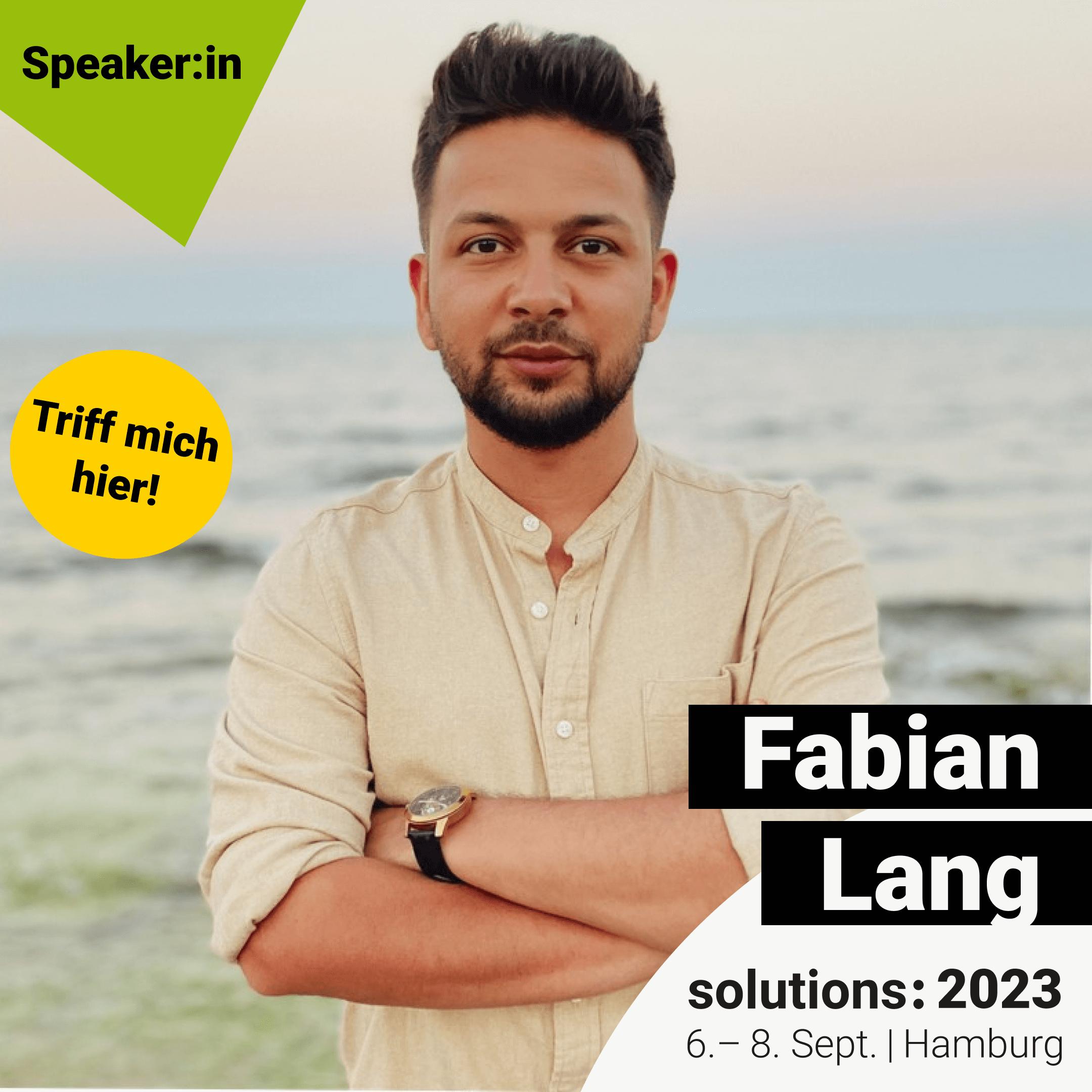 Image of Fabian Lang - solutions: 2023