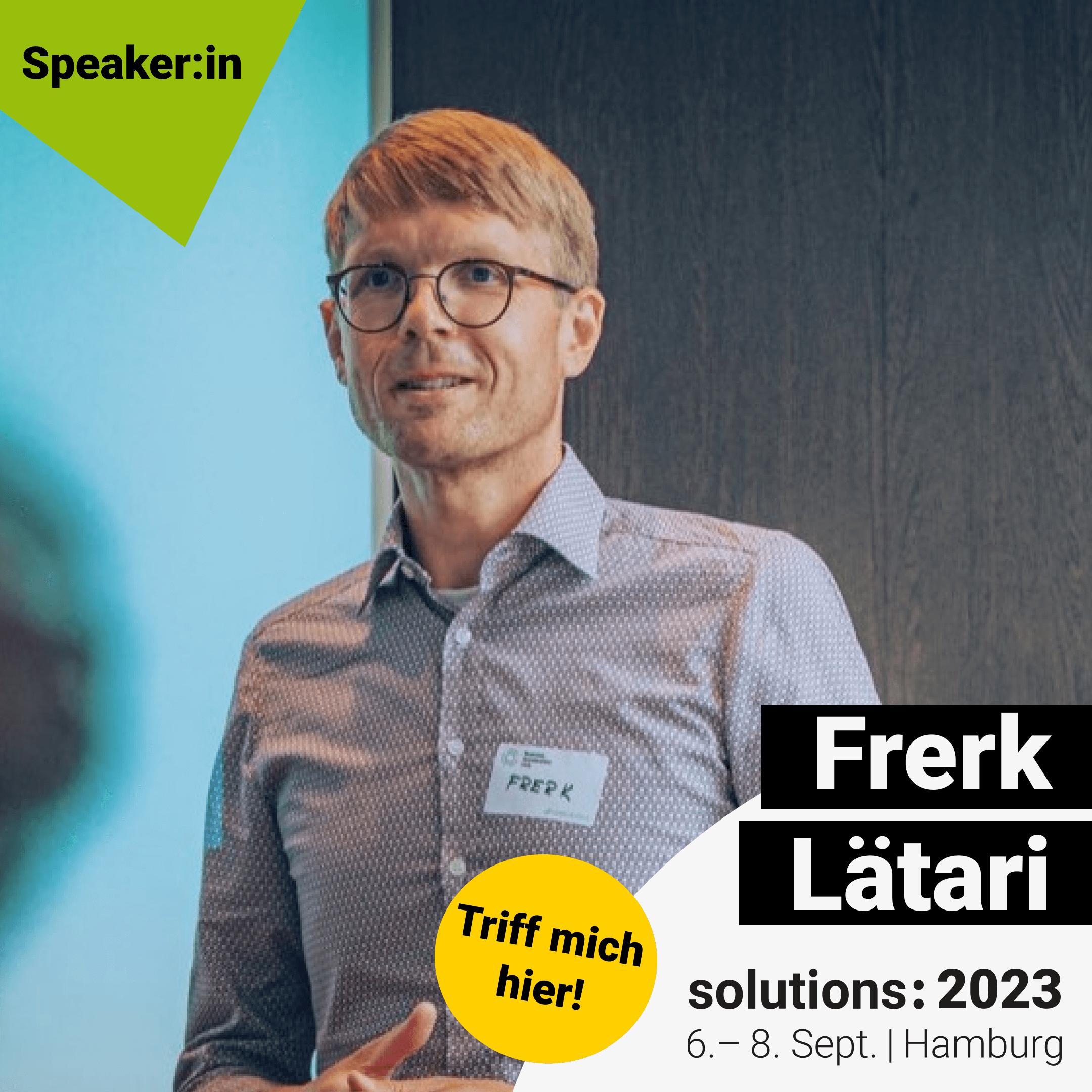 Image of Frerk Lätari - solutions: 2023