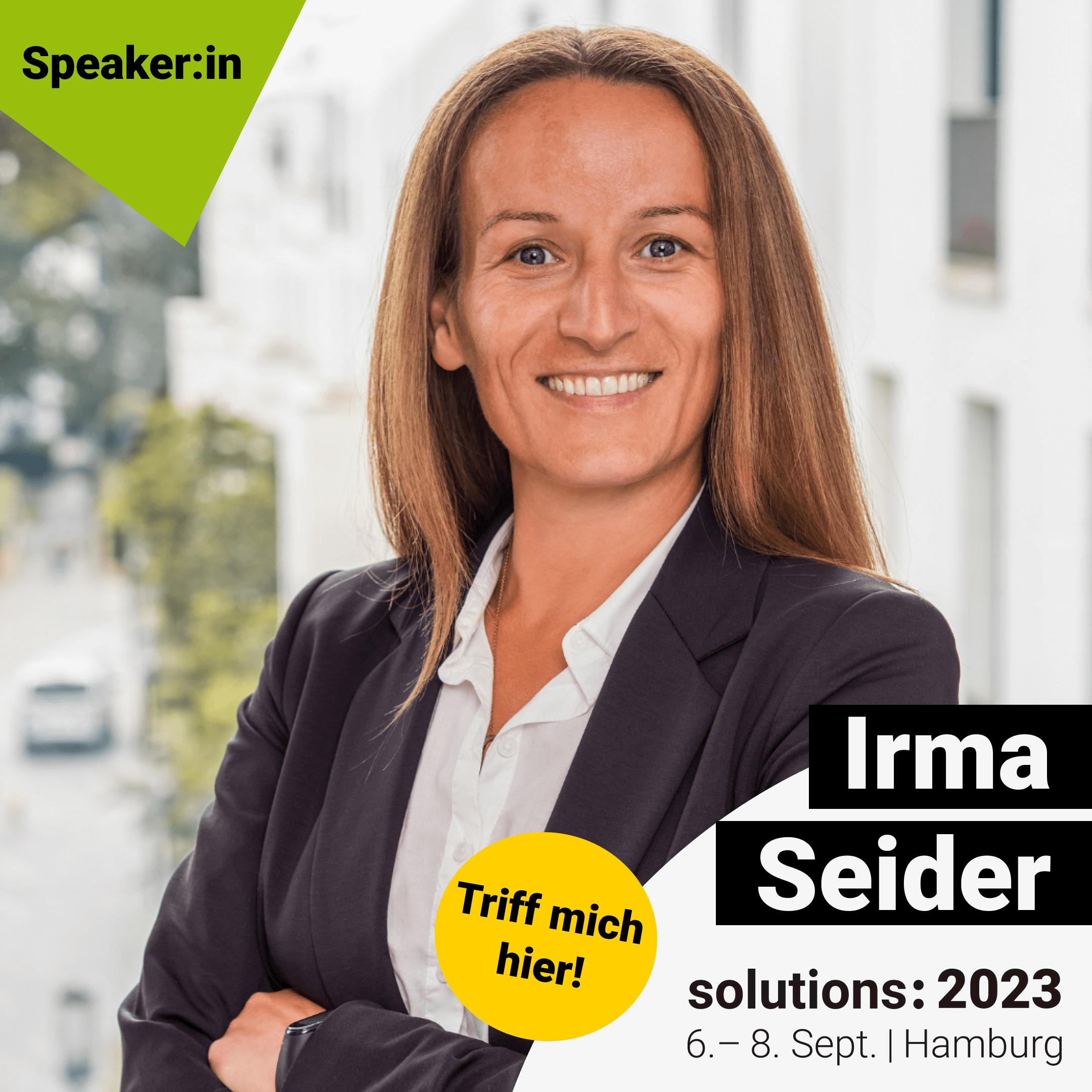 Image of Irma Seider - solutions: 2023