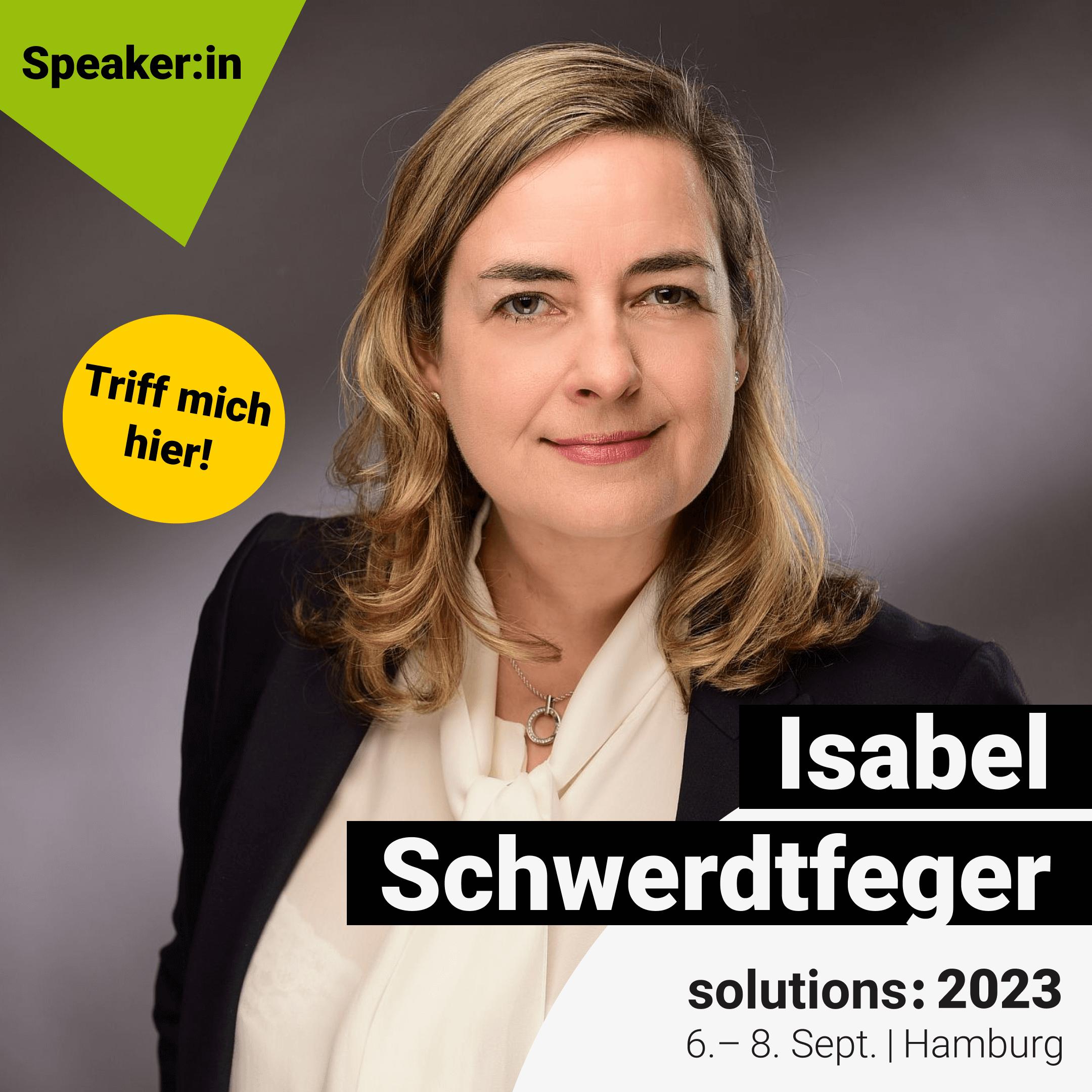 Image of Isabel Schwerdtfeger - solutions: 2023