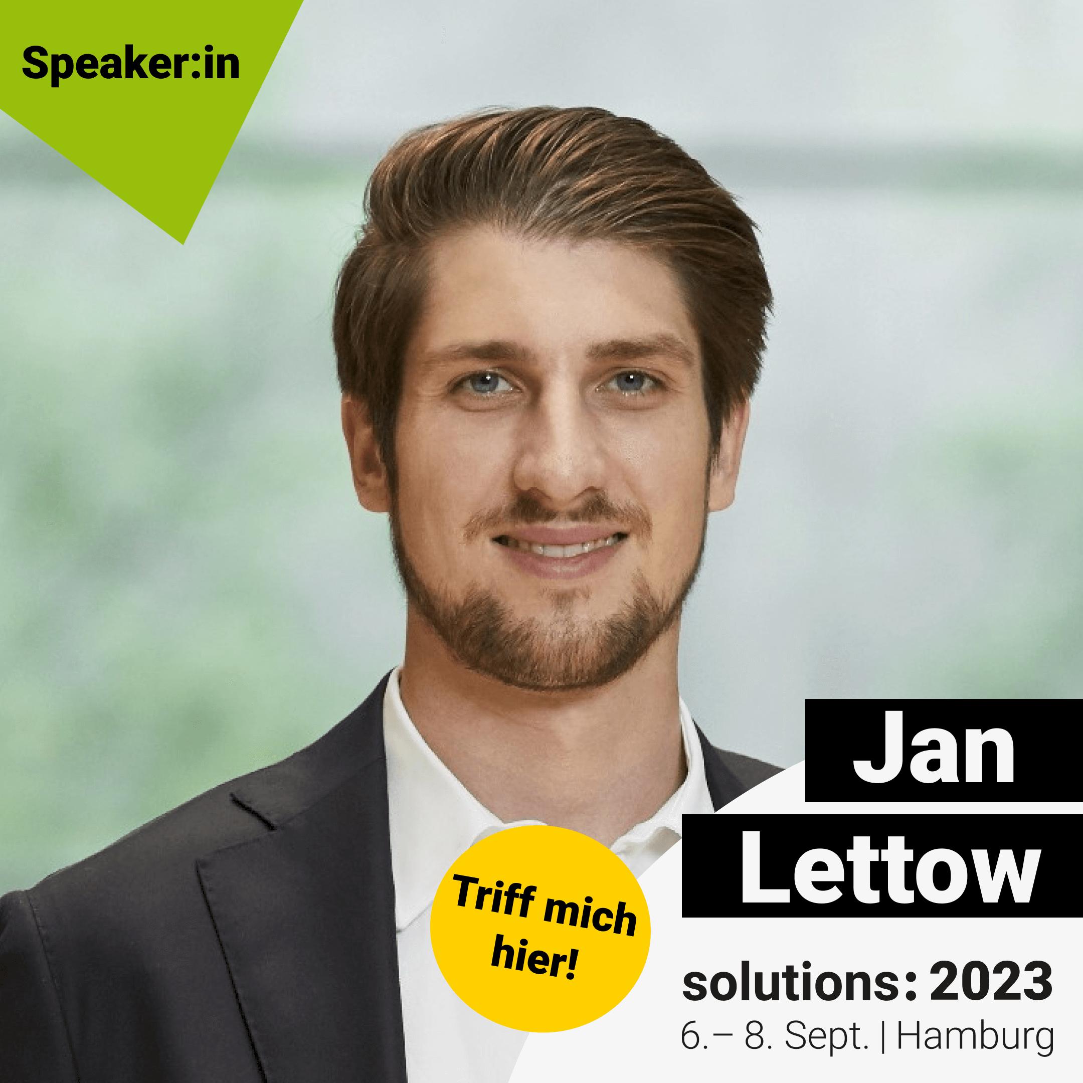 Image of Jan Lettow - solutions: 2023