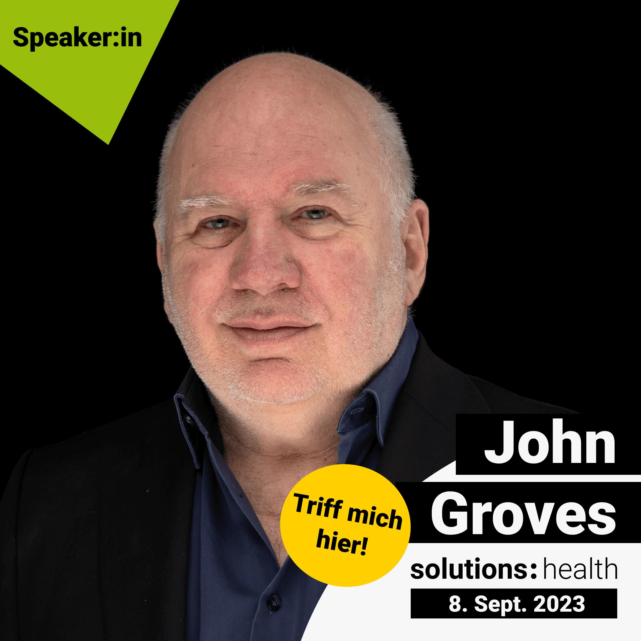 Image of John Groves - solutions: 2023