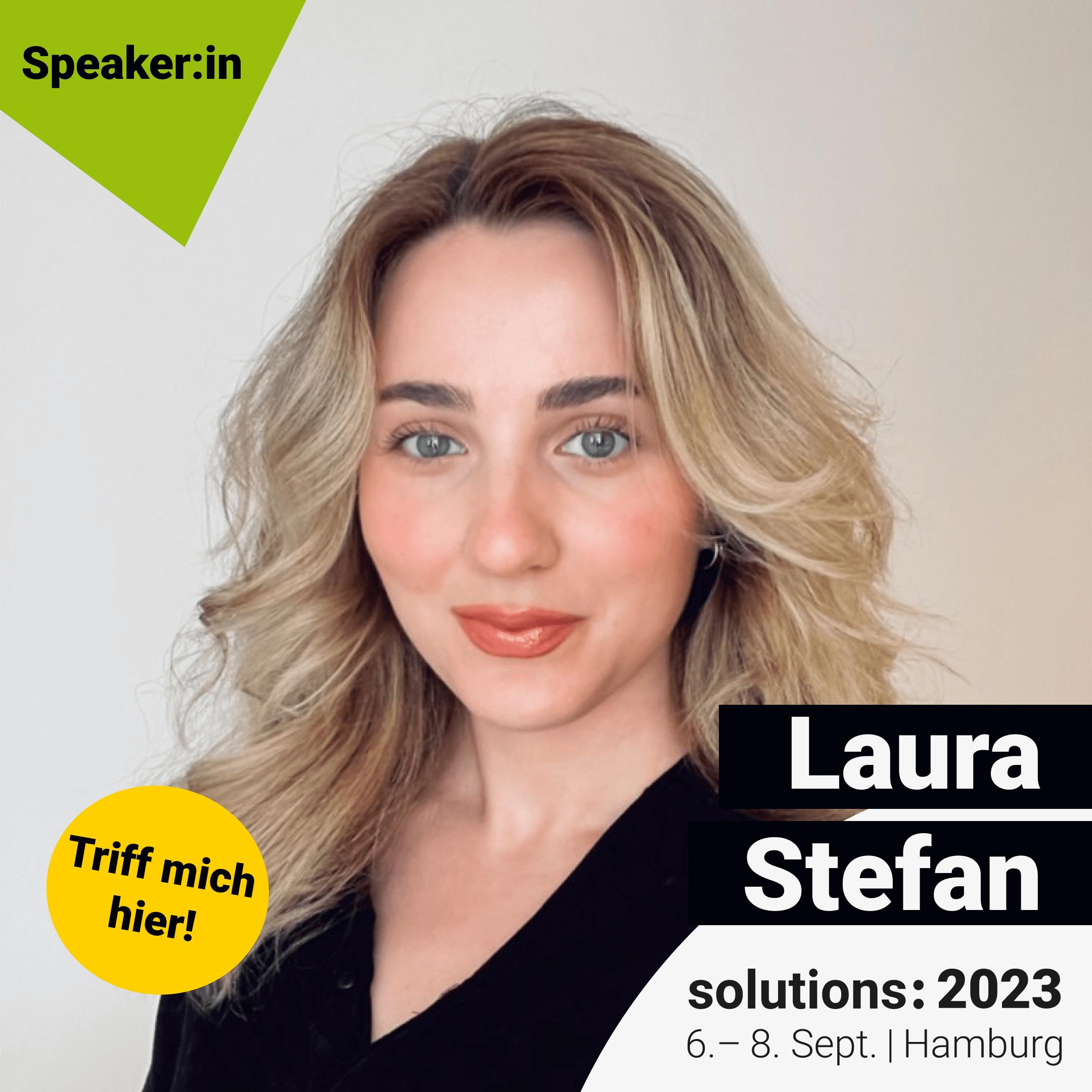 Image of Laura Stefan - solutions: 2023