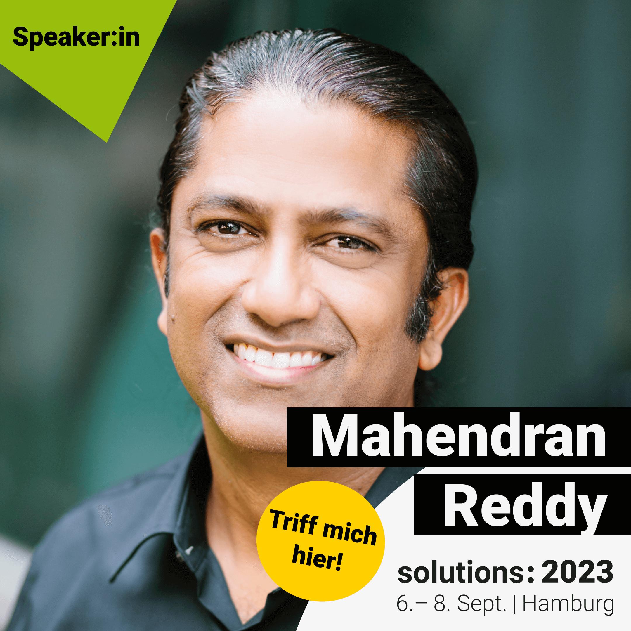 Image of Mahendran Reddy - solutions: 2023