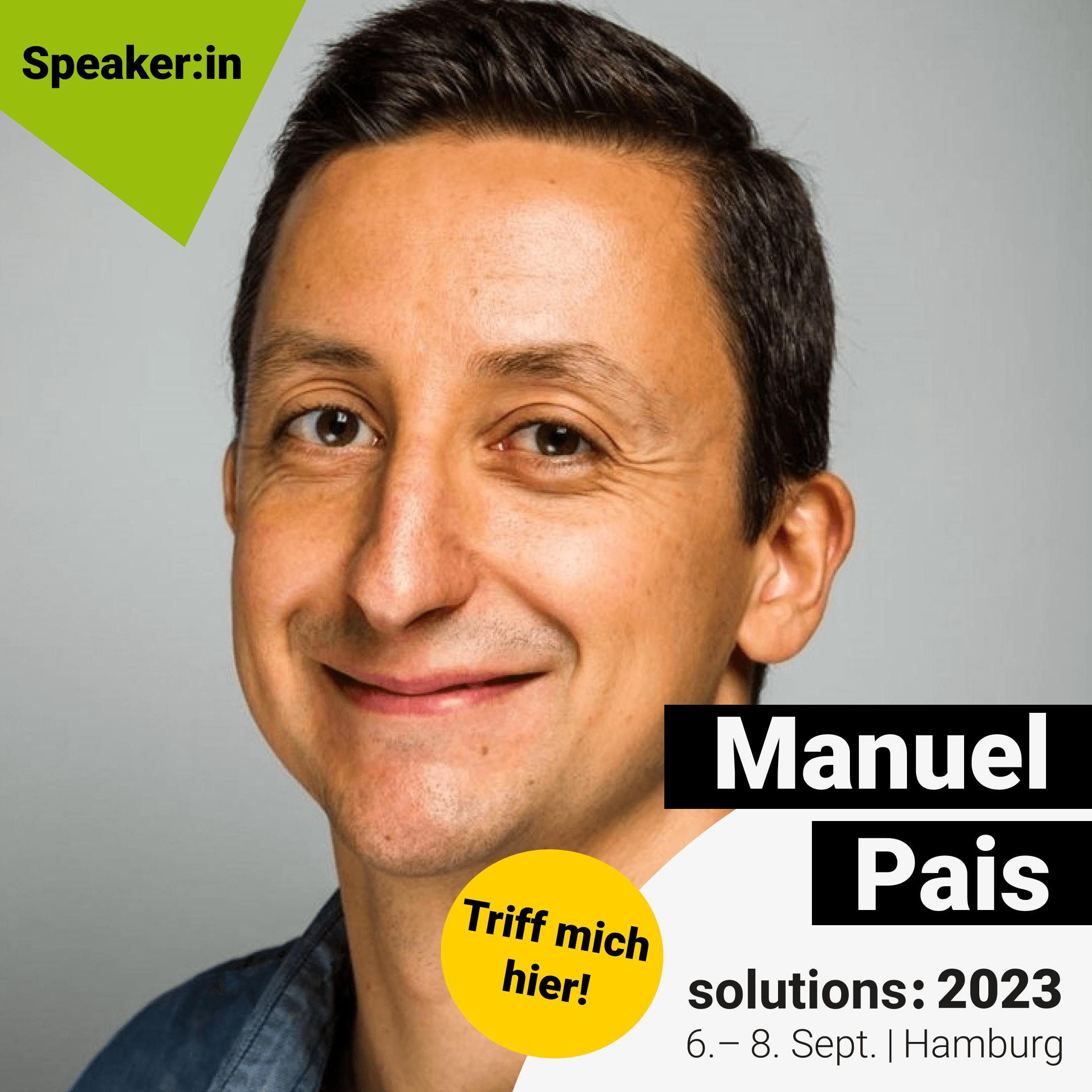 Image of Manuel Pais - solutions: 2023