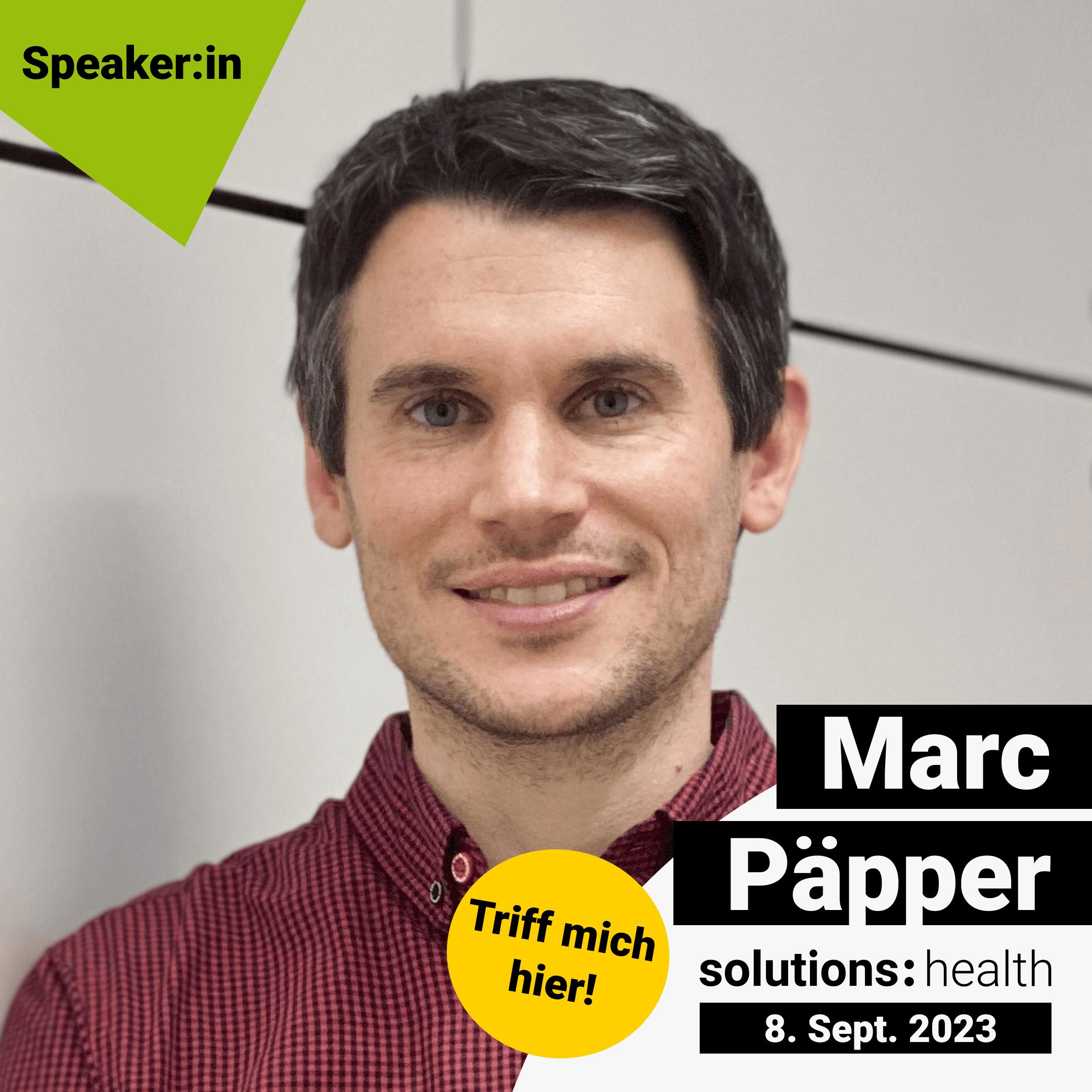 Image of Marc Päpper - solutions: 2023