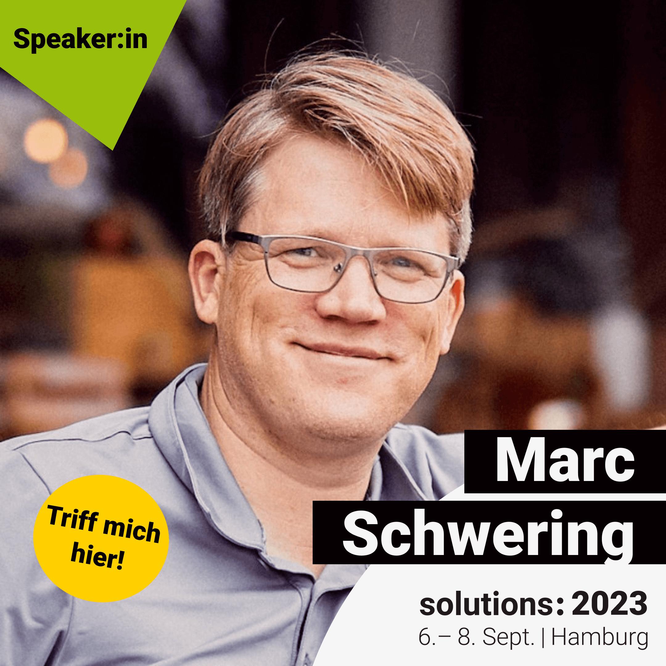 Image of Marc Schwering - solutions: 2023