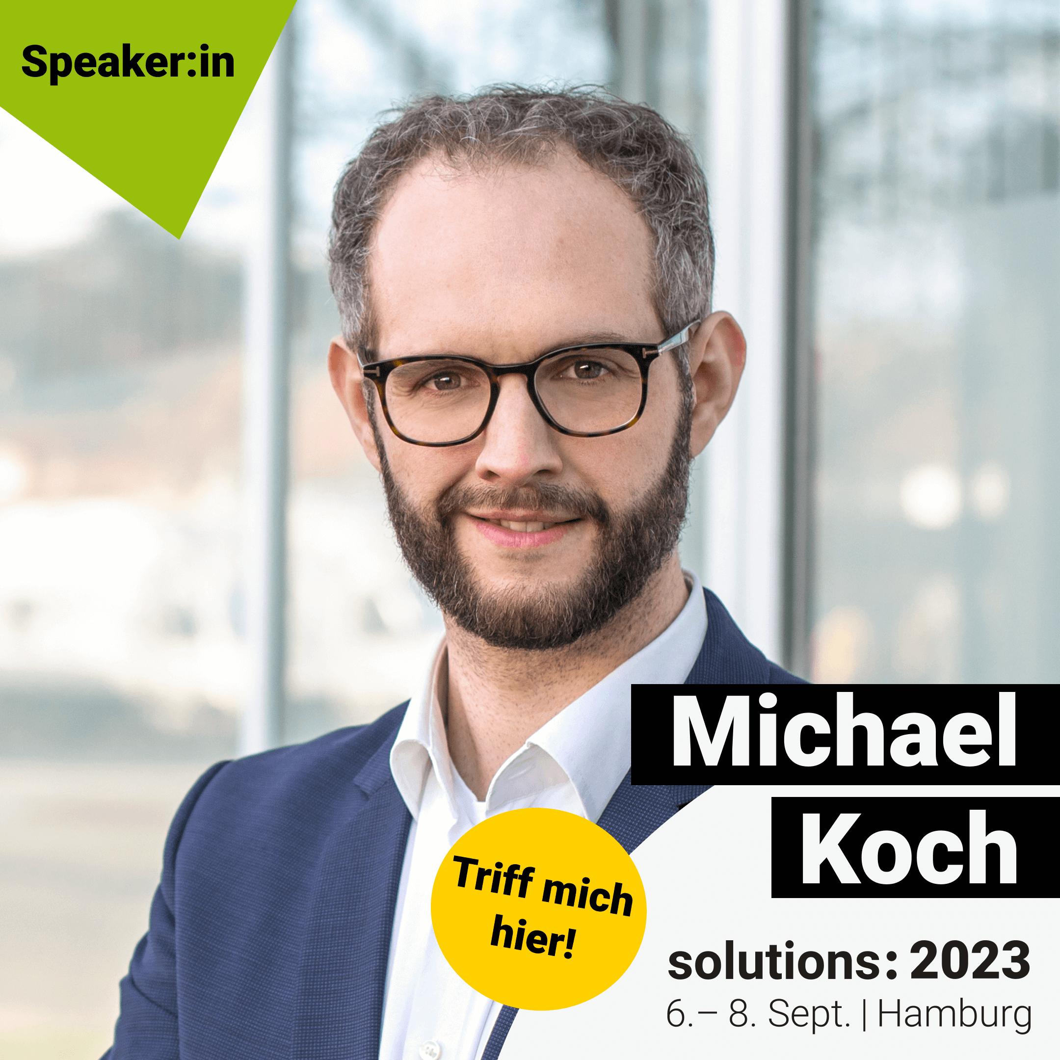 Image of Michael Koch - solutions: 2023