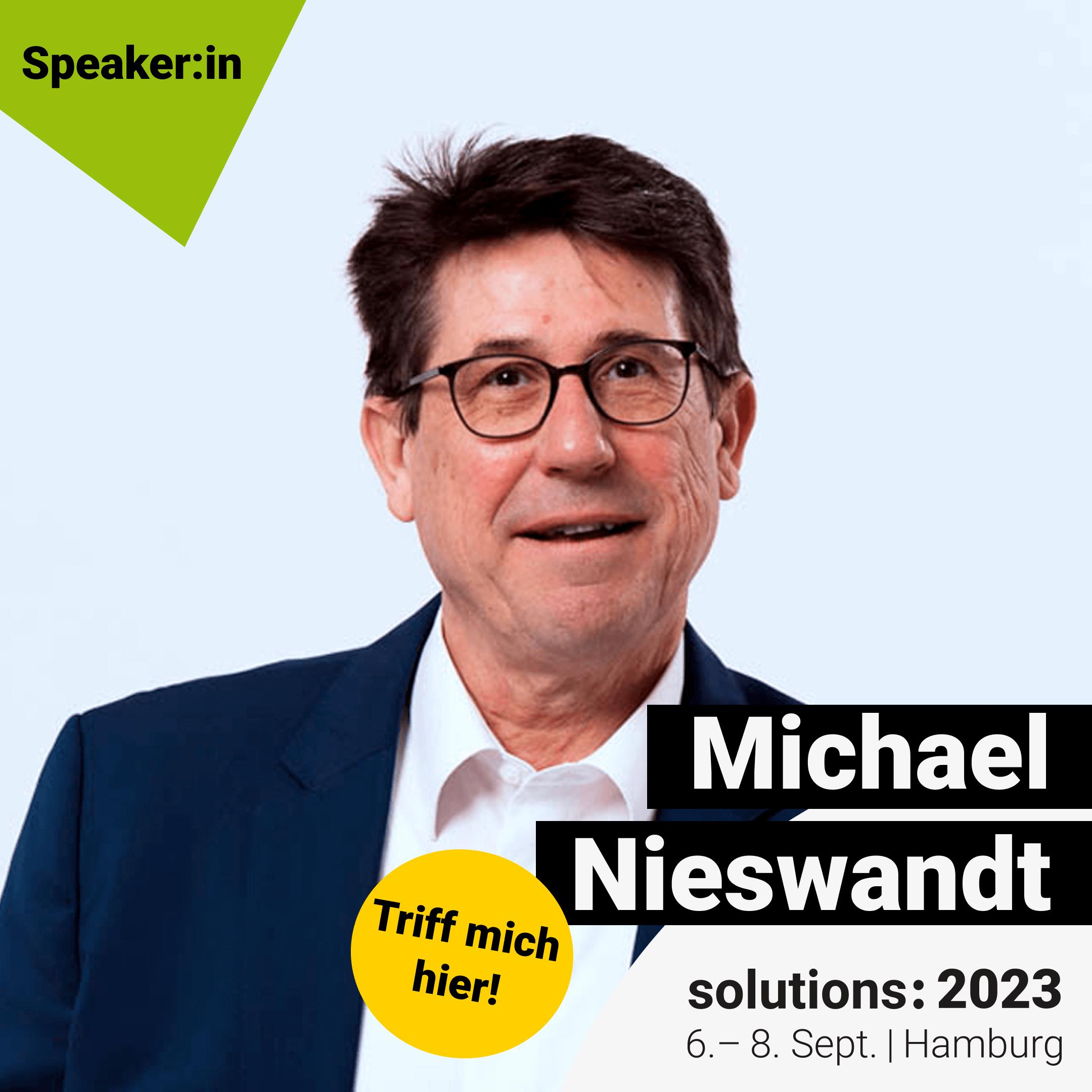 Image of Michael Nieswandt - solutions: 2023