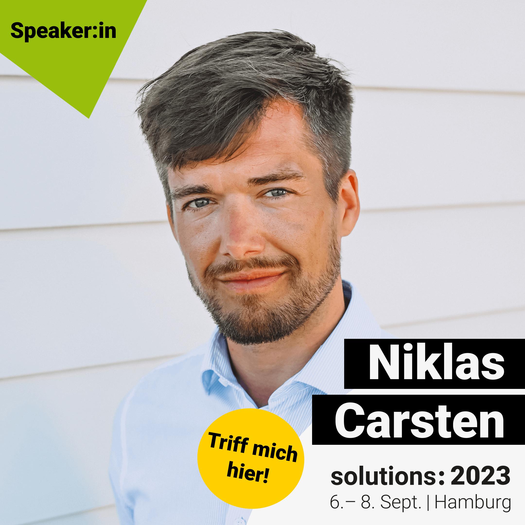 Image of Niklas Carsten - solutions: 2023