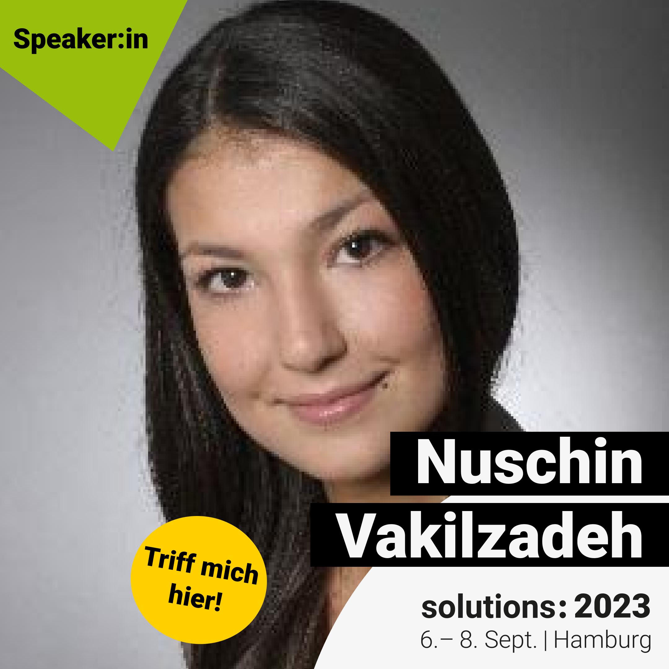 Image of Nuschin Vakilzadeh - solutions: 2023