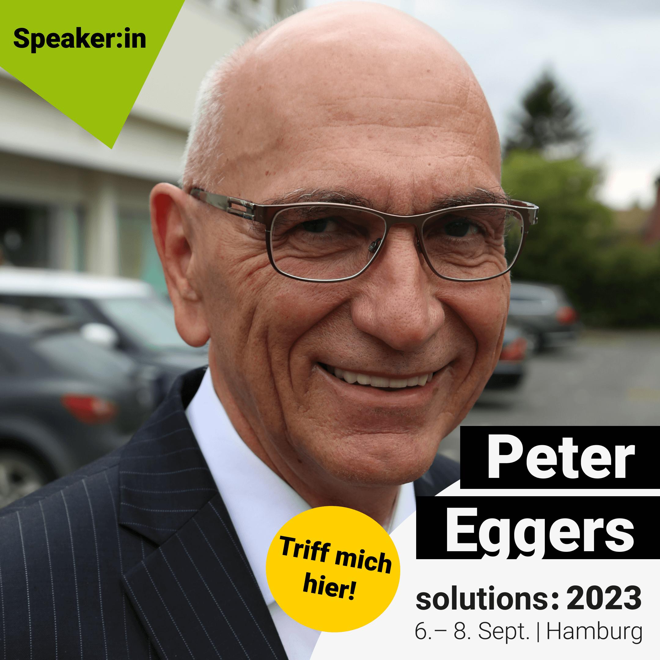 Image of Peter Eggers - solutions: 2023