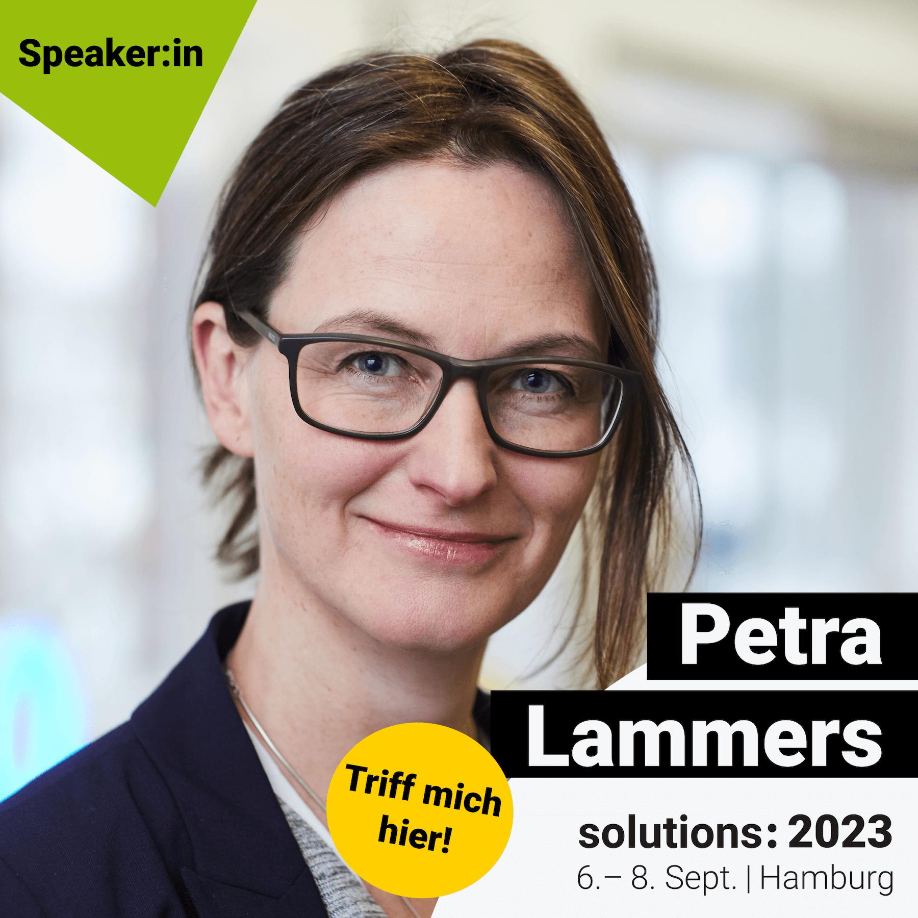 Image of Petra Lammers - solutions: 2023