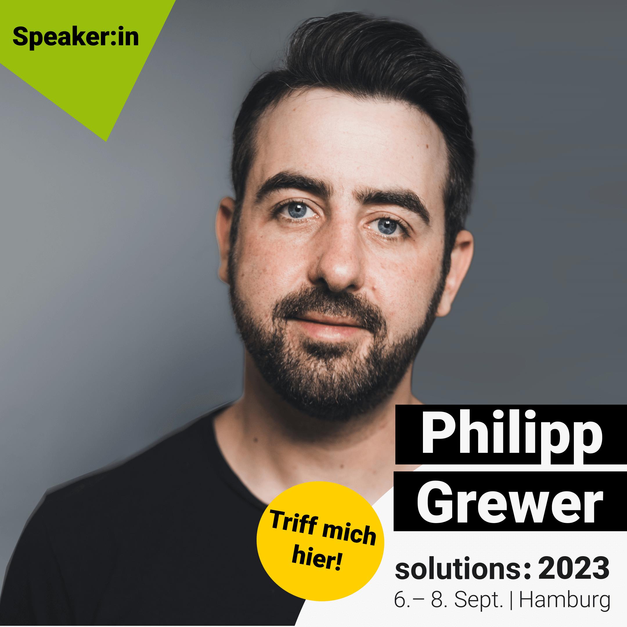 Image of Philipp Grewer - solutions: 2023