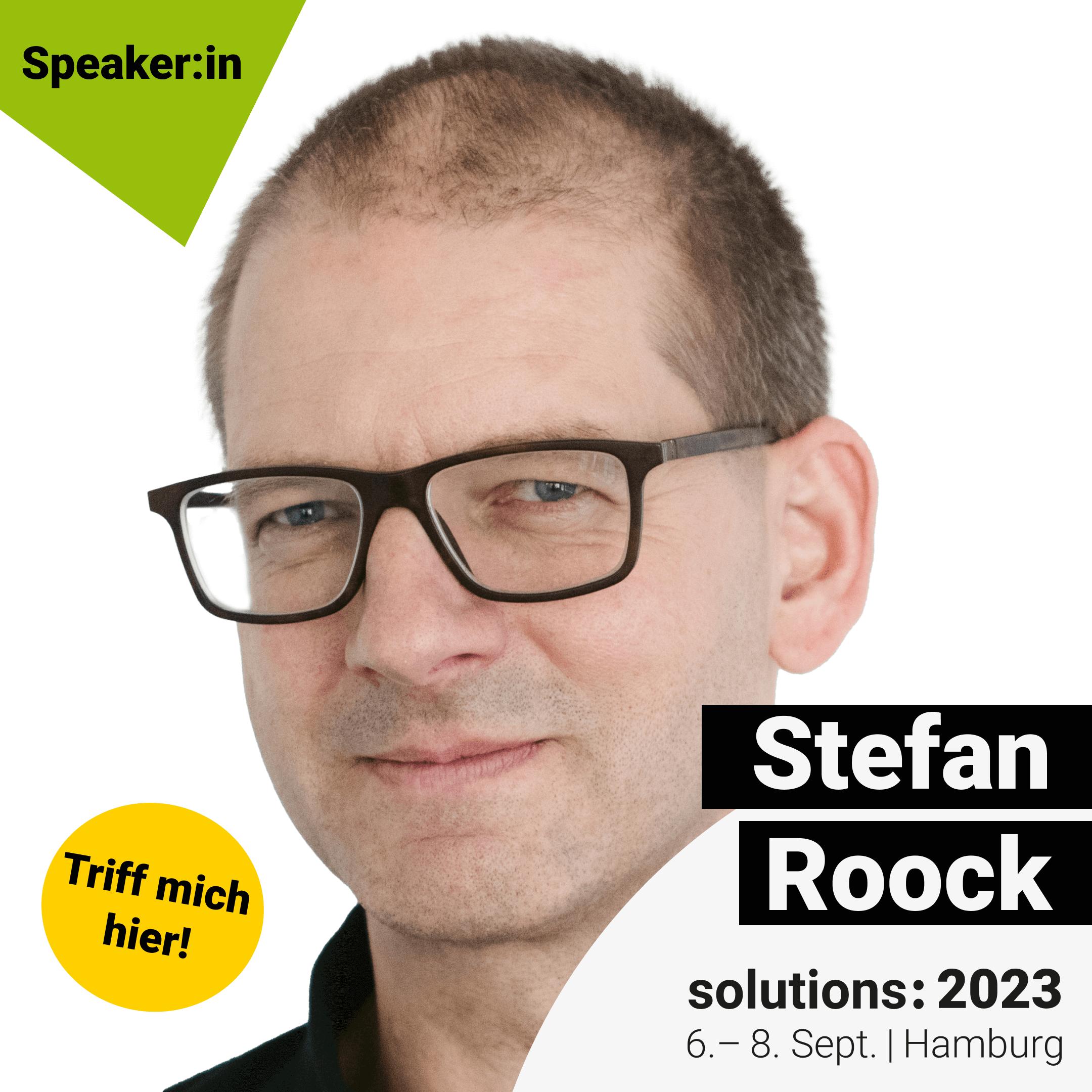 Image of Stefan Roock - solutions: 2023