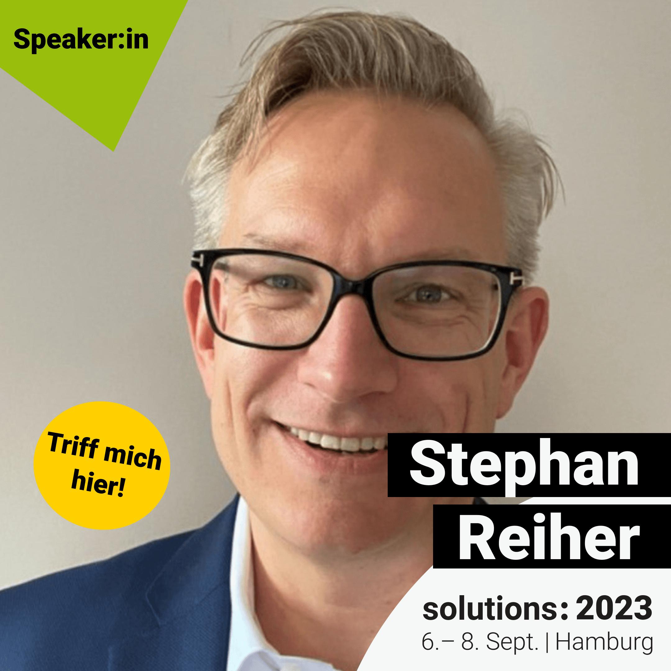 Image of Stephan Reiher - solutions: 2023