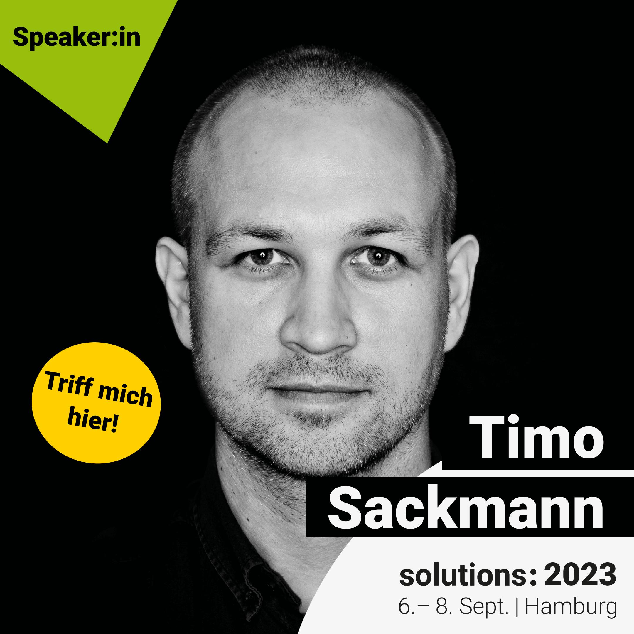 Image of Timo Sackmann - solutions: 2023