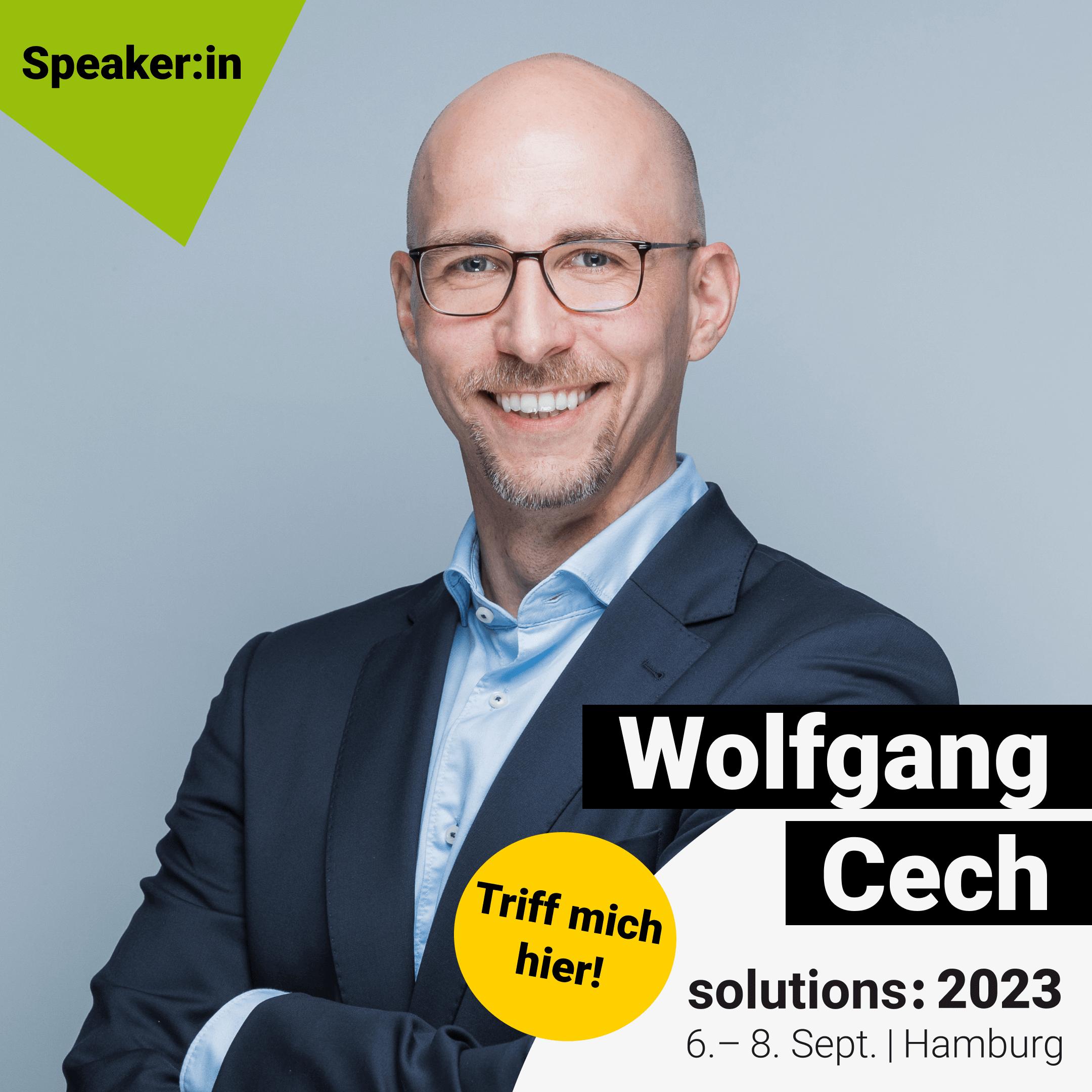 Image of Wolfgang Cech - solutions: 2023