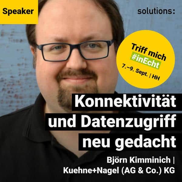 Björn Kimminich | Speaker | solutions 2022 | SoMe