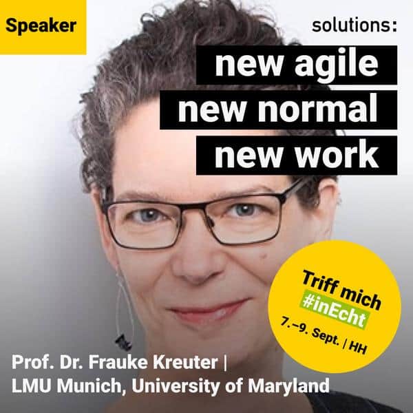 Prof. Dr. Frauke Kreuter | Speaker | solutions 2022 | SoMe