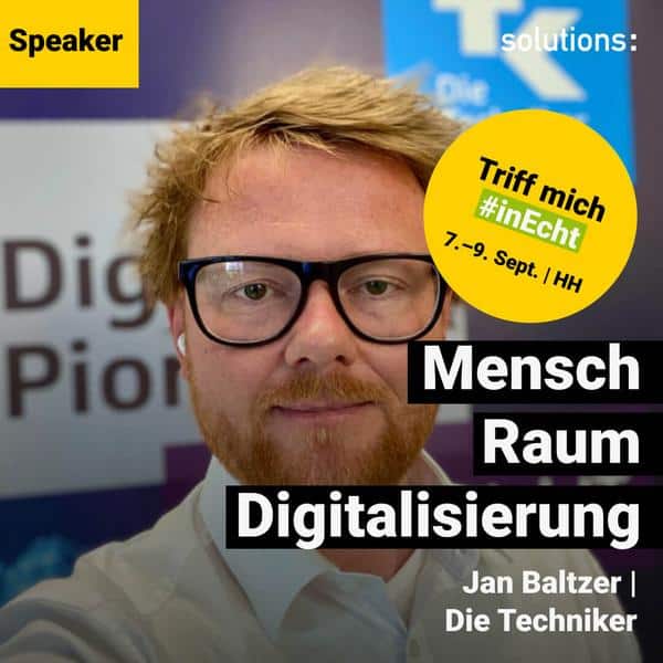 Jan Baltzer | Speaker | solutions 2022 | SoMe