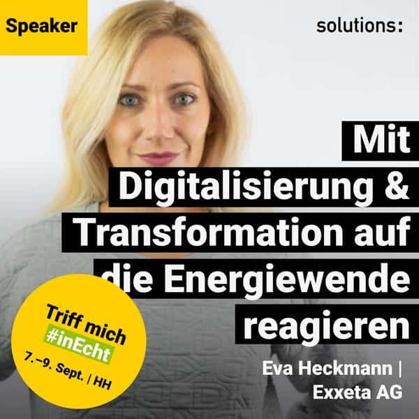 Eva Heckmann | Speaker | solutions 2022 | SoMe