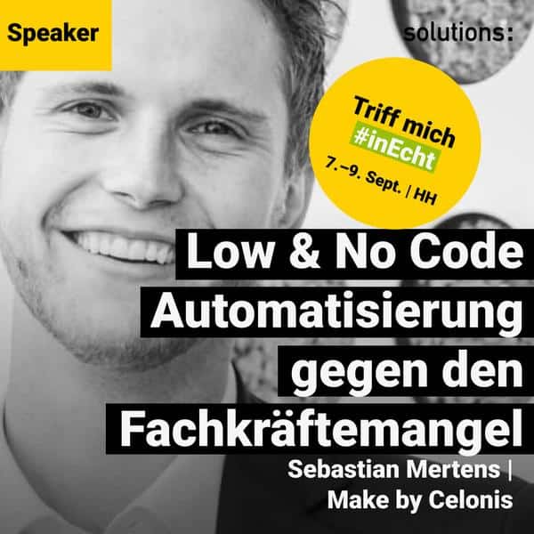 Sebastian Mertens | Speaker | solutions 2022 | SoMe