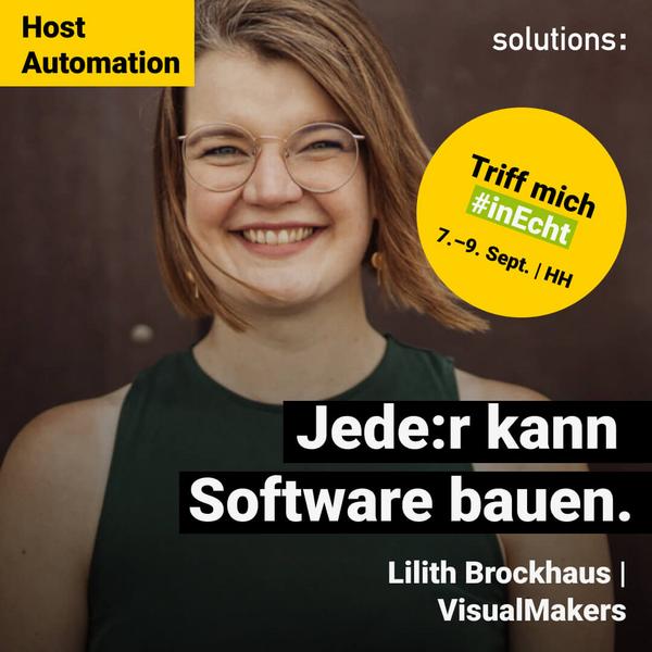 Lilith Brockhaus | Speaker | solutions 2022 | SoMe