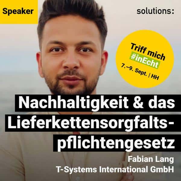 Fabian Lang | Speaker | solutions 2022 | SoMe