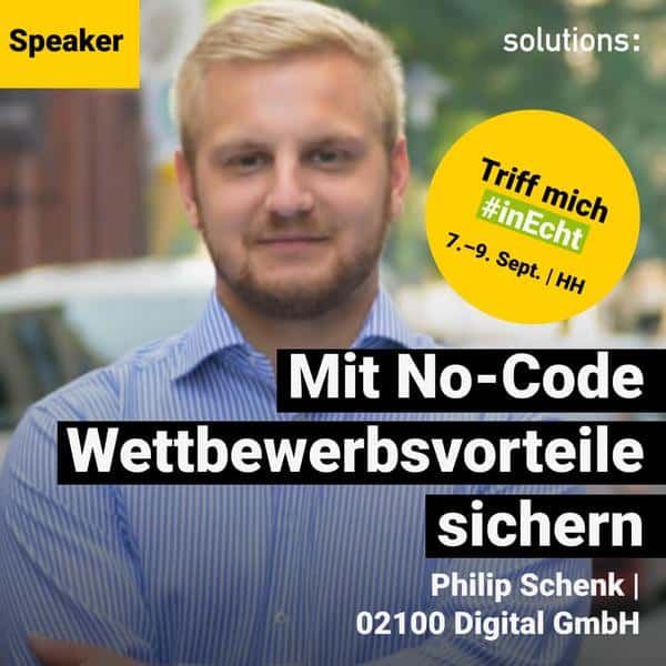 Philip Schenk | Speaker | solutions 2022 | SoMe