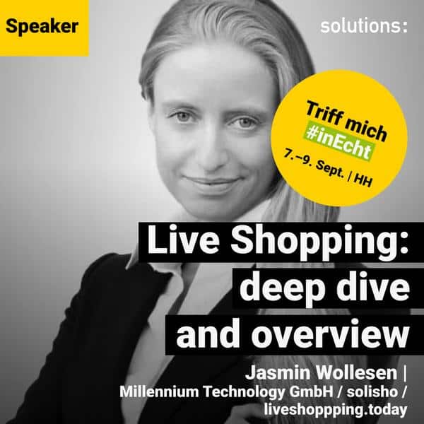 Jasmin Wollesen | Speaker | solutions 2022 | SoMe